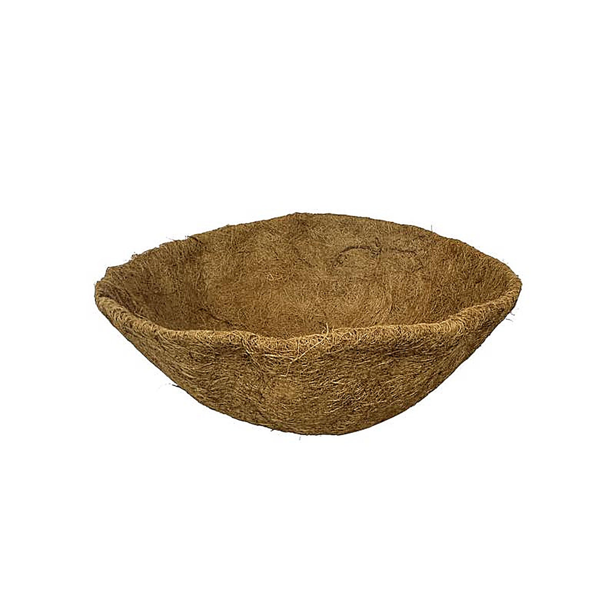 Living Accents - HY10-01-12 - 12 In. D Coco Fiber Basket Liner Brown