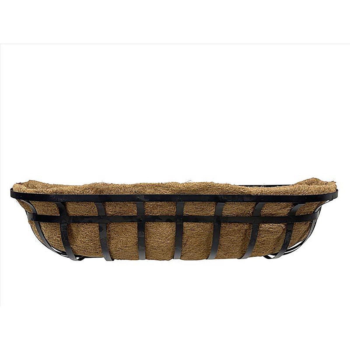 Living Accents - HY12-17-30 - 30 In. W Steel Deck Planter Black