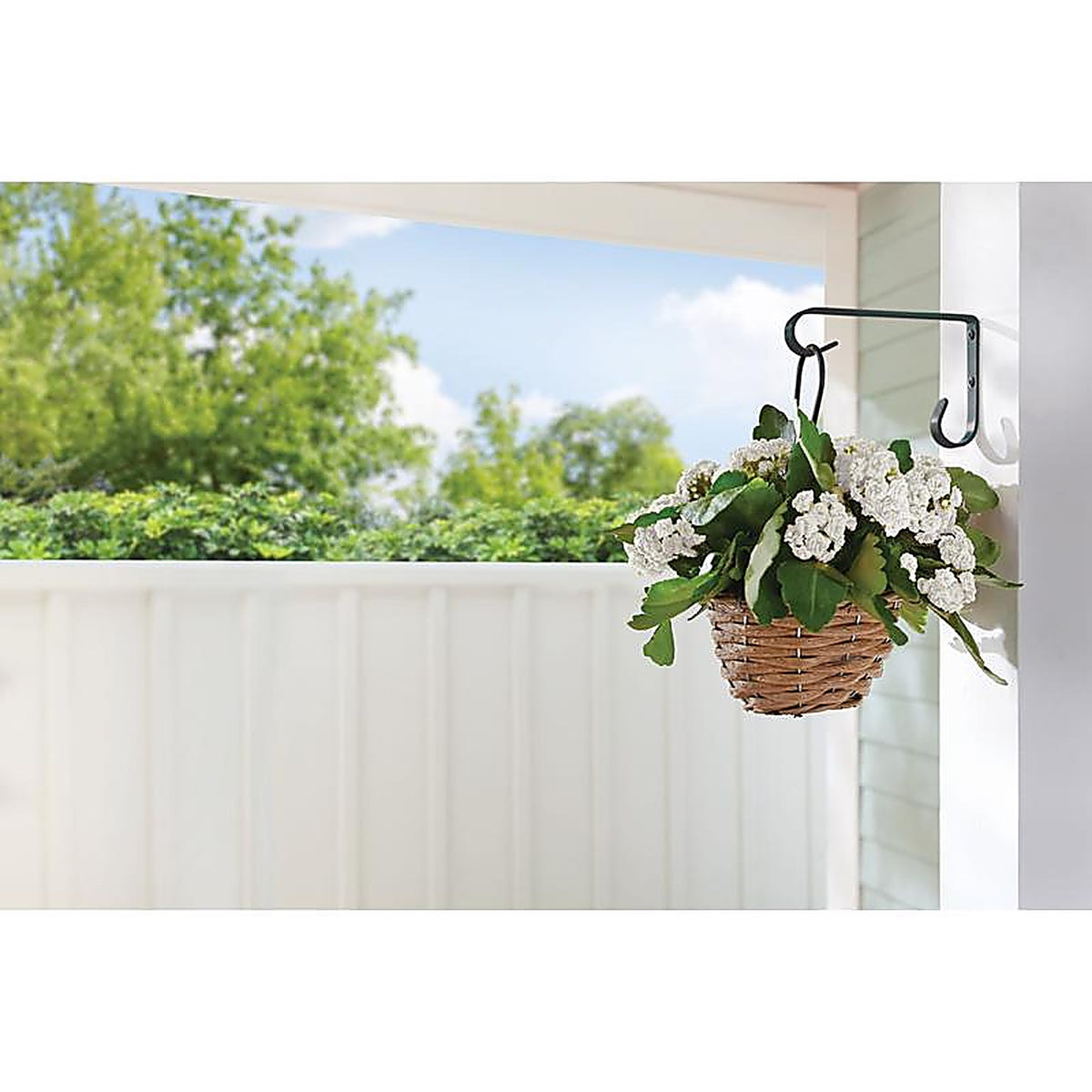 Living Accents - 58025 - Black Steel 6 In. H Basic Plant Hook 1 Pack