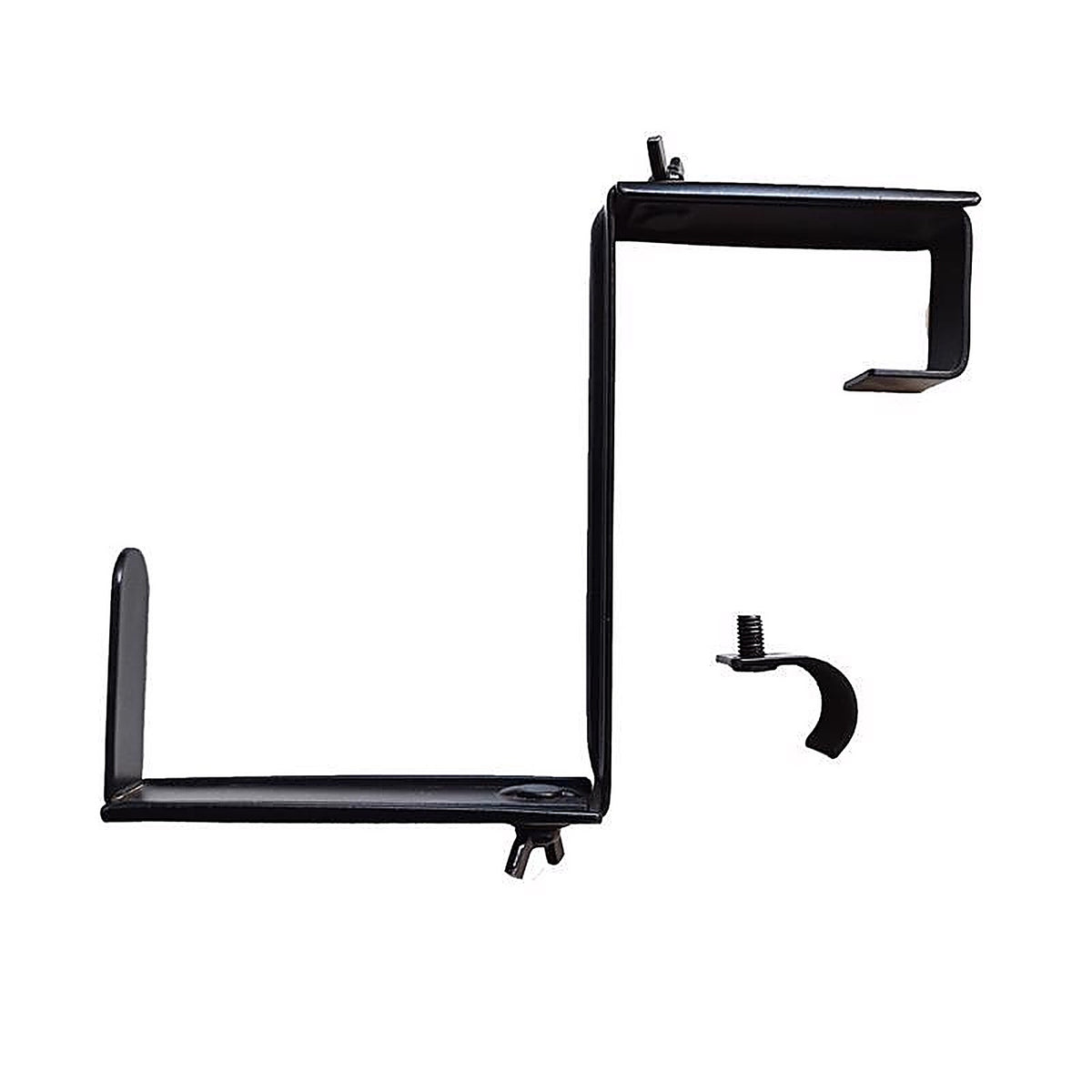 Living Accents - 58047 - Black Steel Adjustable Plant Bracket 1 Pack