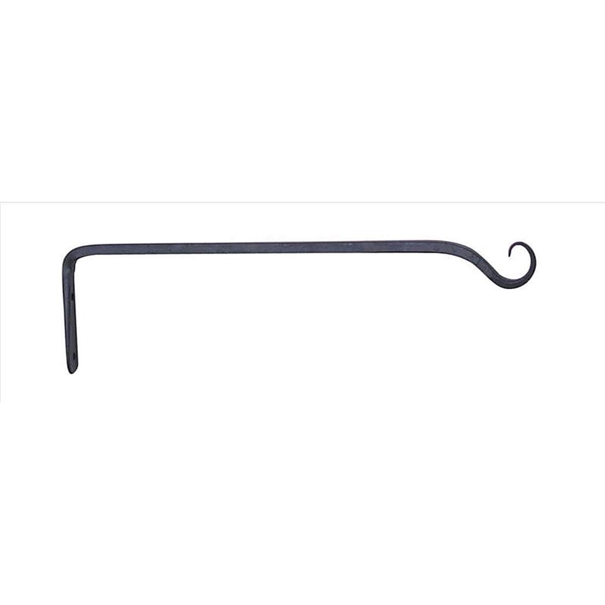 Living Accents - 58005 - Black Wrought Iron 15 In. H Forged Straight Plant Hook 1 Pack