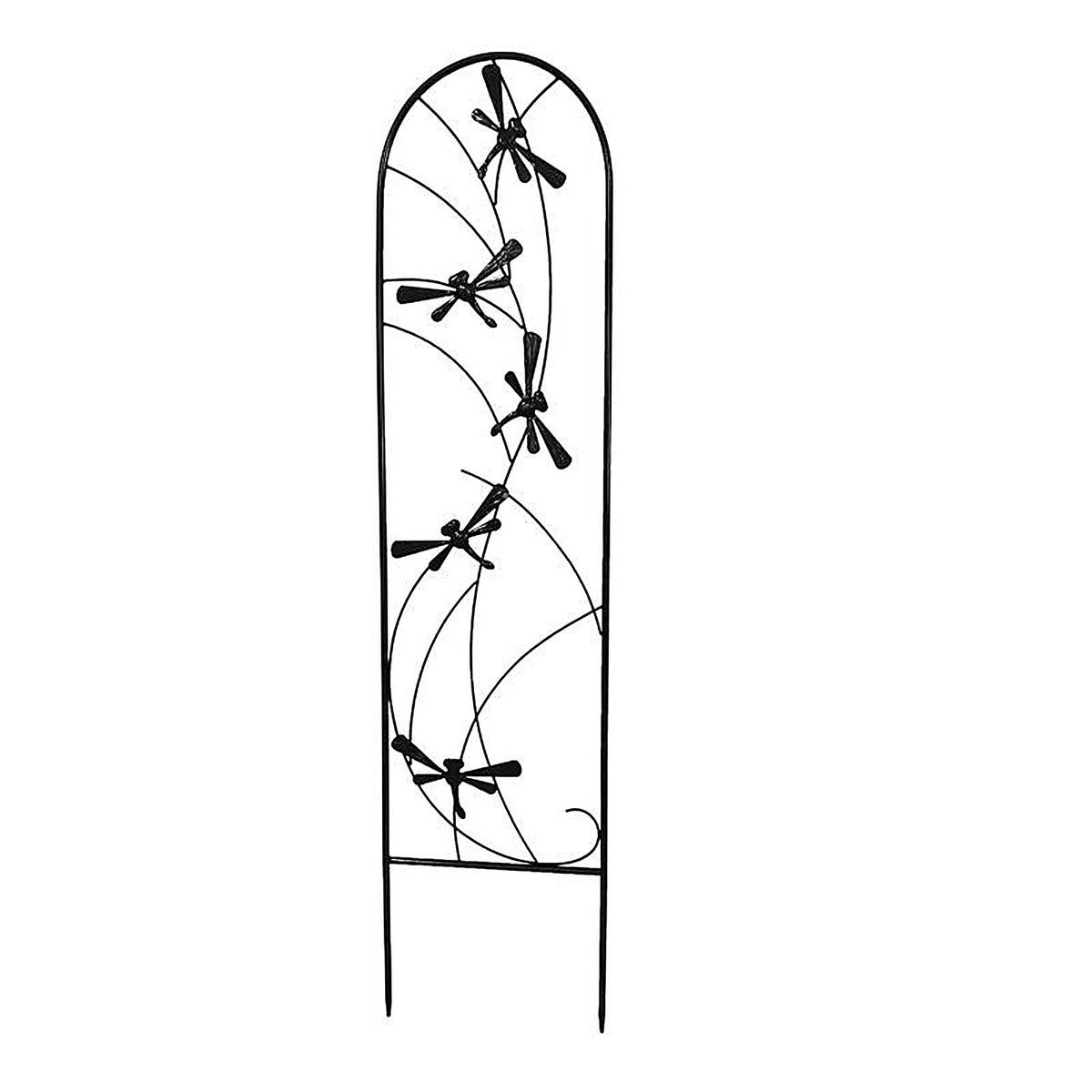 Living Accents - 58060 - 40 In. H Black Steel Pot Trellis