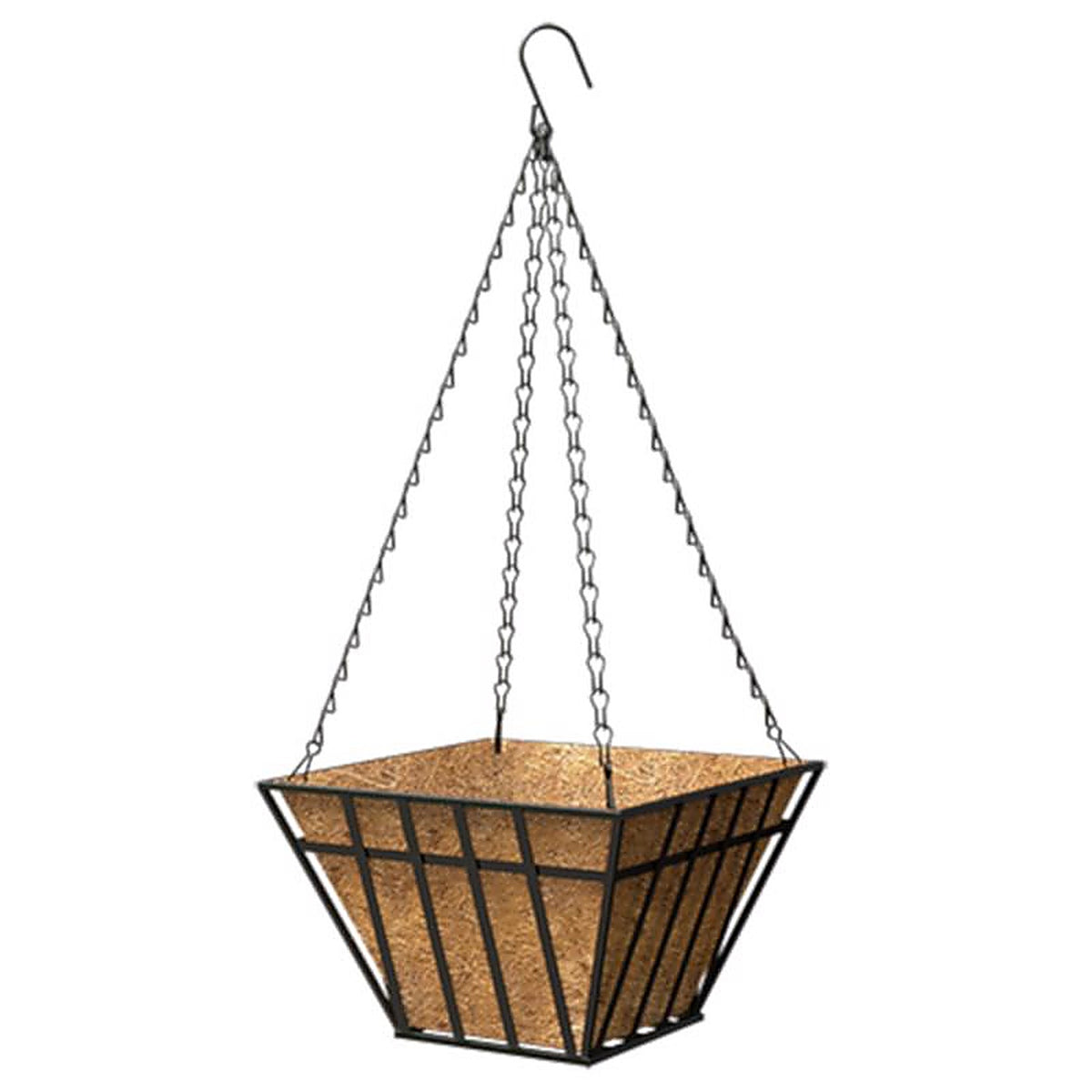 Living Accents - HY11-30-14F - Black Steel 6.55 In. H Plant Hanger 1 Pack