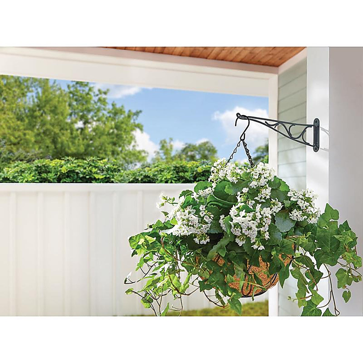 Living Accents - 58019 - Black Steel 10 In. H Swivel Plant Hook 1 Pack