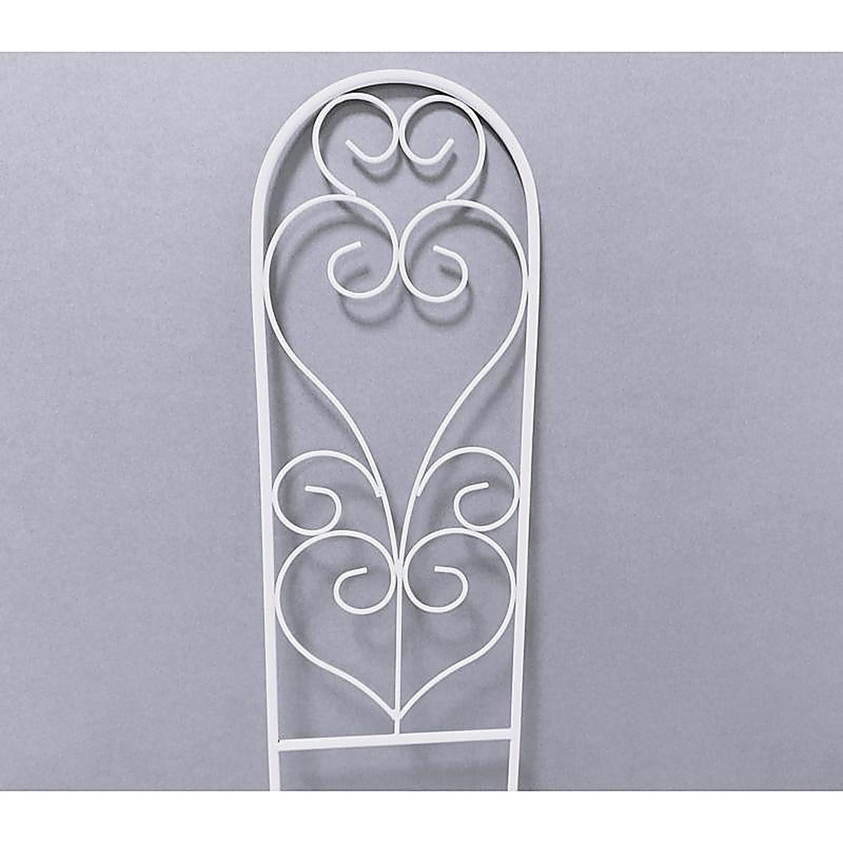 Living Accents - 58075 - 24 In. H White Steel Trellis