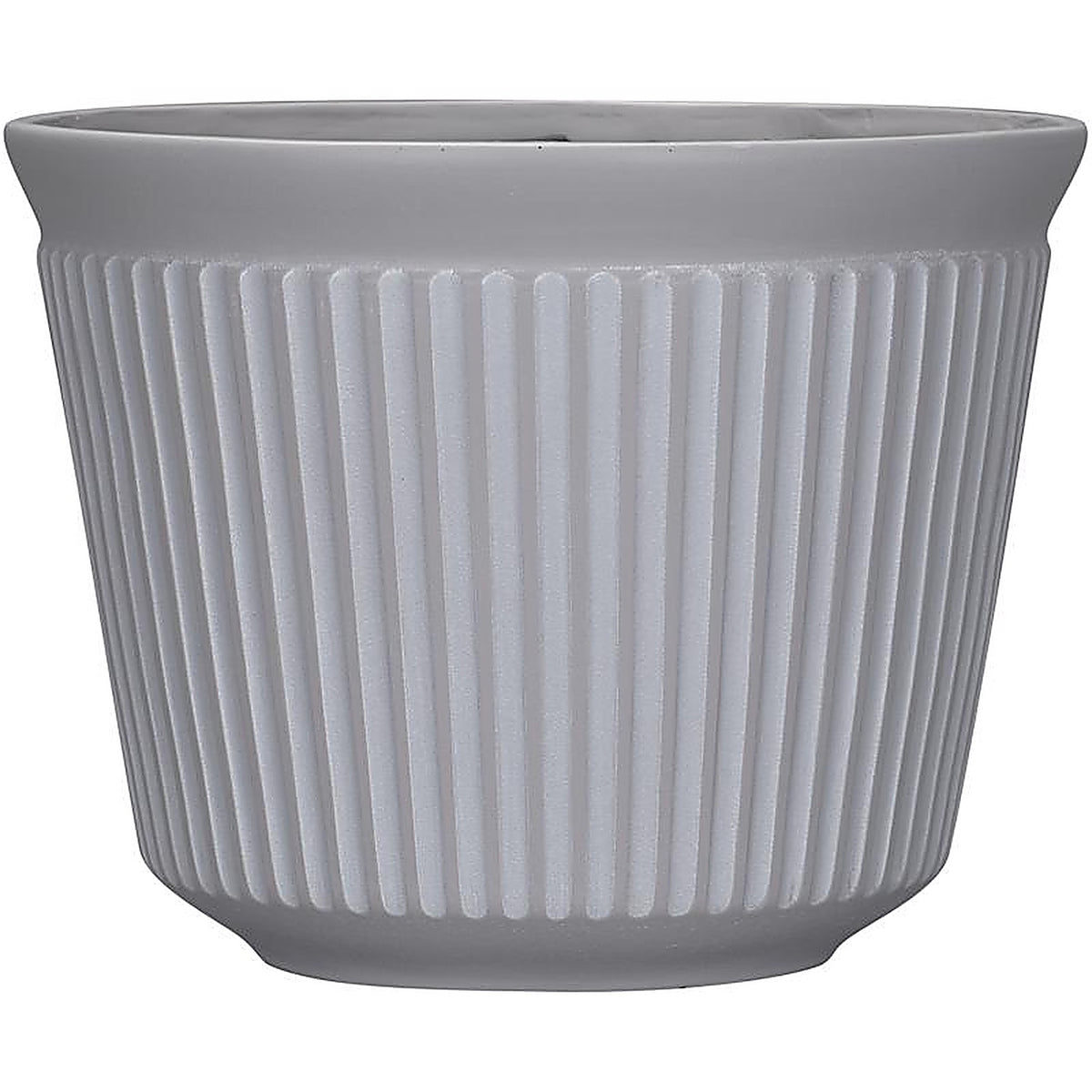 L&G Solutions - PVJ5012TCJ - L&g 9.33 In. H X 12 In. W X 12 In. D X 12 In. D Polyresin Finola Planter Cement