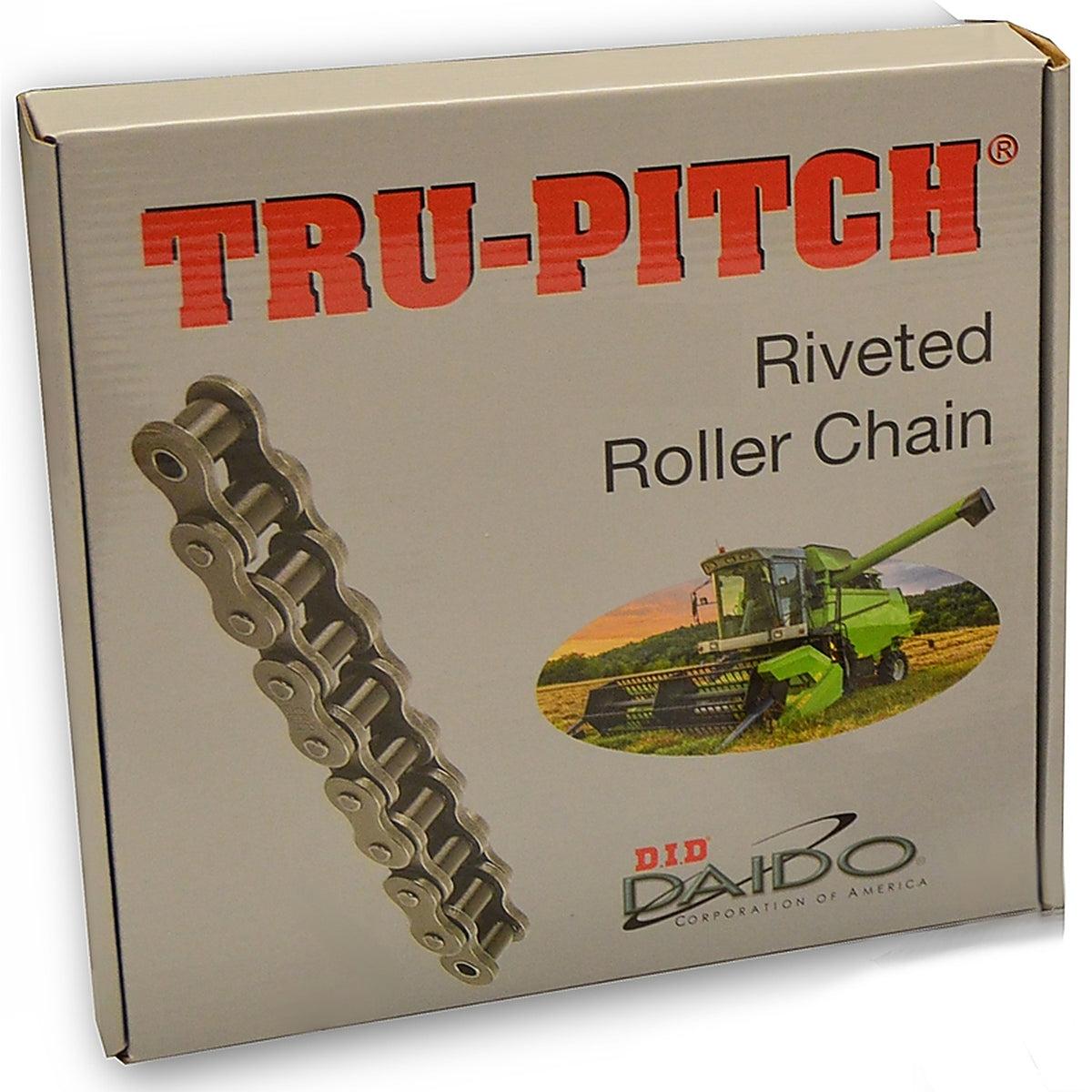 Tru-Pitch - TRC40-MD - Daido Steel Roller Chain 1/8 In. D X 5/8 In. L No. 40