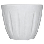 L&G Solutions - PVI8016TWJ - L&g 12.8 In. H X 16 In. W X 16 In. D X 16 In. D Polyresin Spritzer Planter White