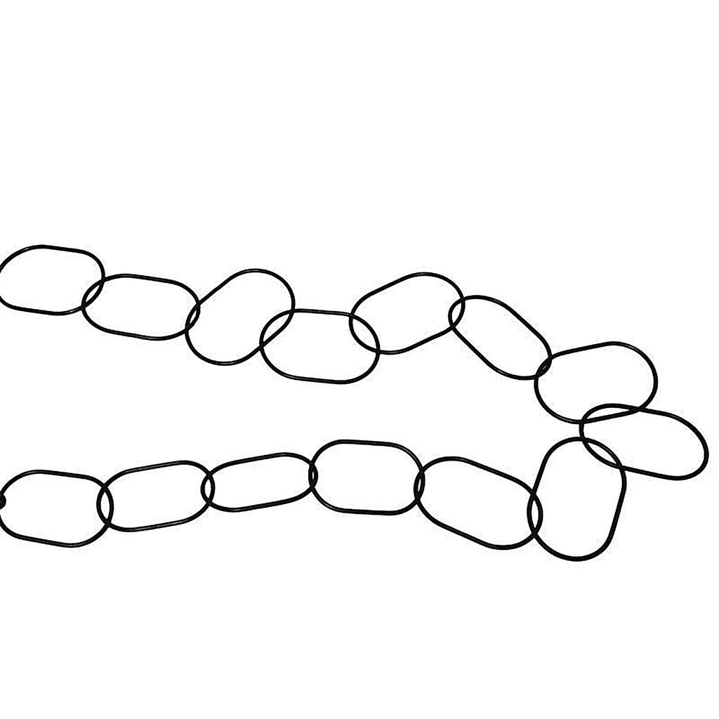 Living Accents - 58070 - Black Iron 44 In. H Extender Chain 1 Pack