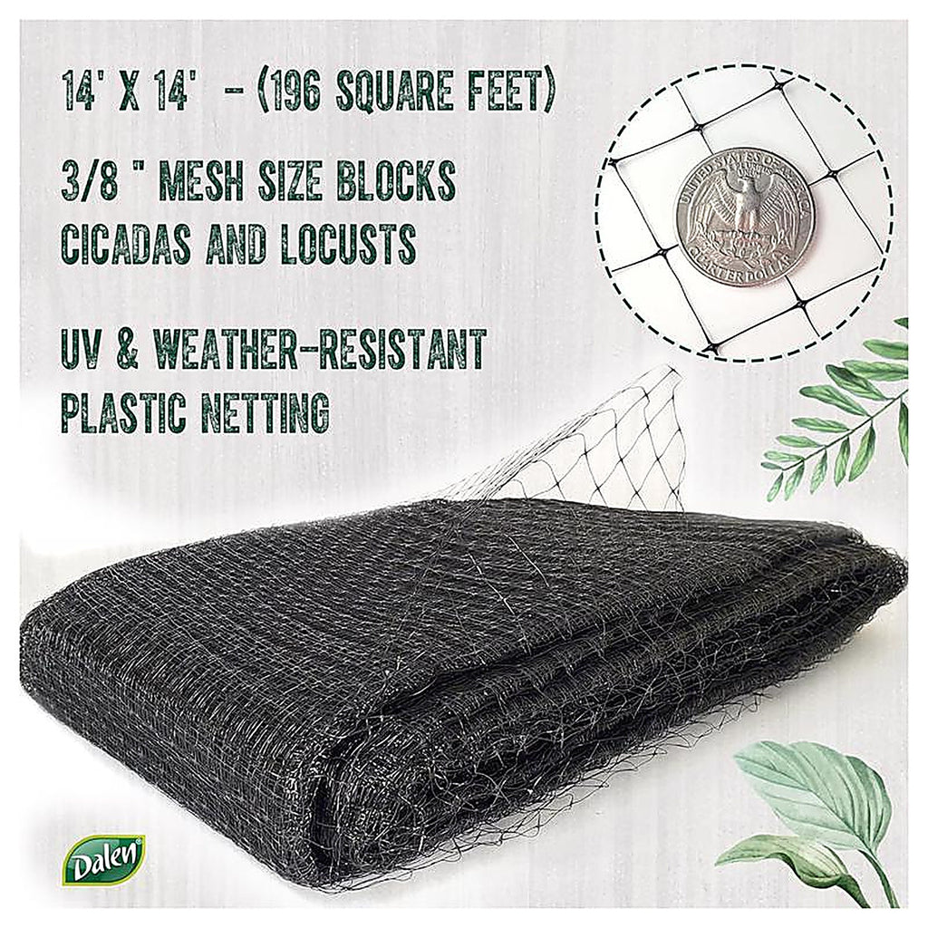 Dalen - INC-14 - 14 Ft. L X 14 Ft. W 1 Pack Cicada Netting
