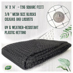 Dalen - INC-14 - 14 Ft. L X 14 Ft. W 1 Pack Cicada Netting