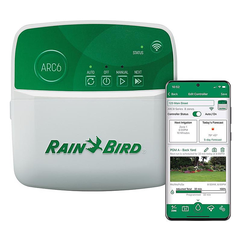 Rain Bird - ARC6 - Programmable 6 Zone Indoor Sprinkler Timer