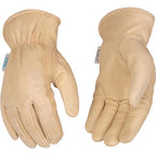Kinco - 398HKPW-M - Hydroflector M Cowhide Leather Lined Tan Gloves