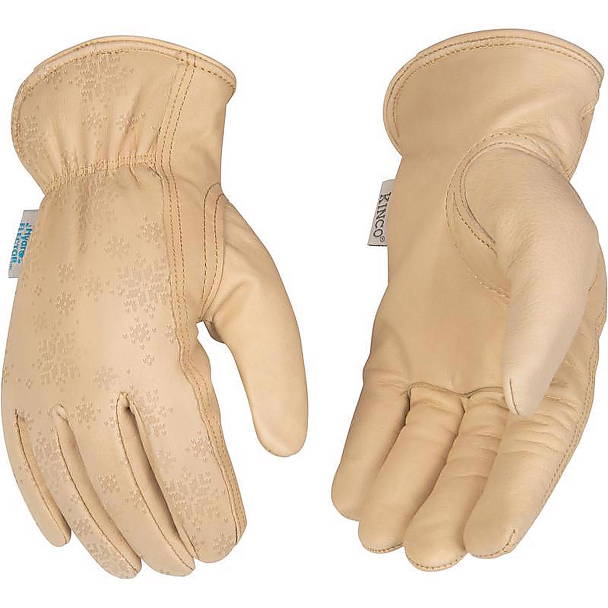 Kinco - 398HKPW-M - Hydroflector M Cowhide Leather Lined Tan Gloves