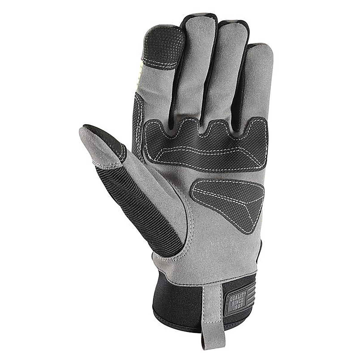 Wells Lamont - 7864M - Fx3 Mens Indoor/Outdoor Hi-Viz Work Gloves Black/Yellow M 1 Pair