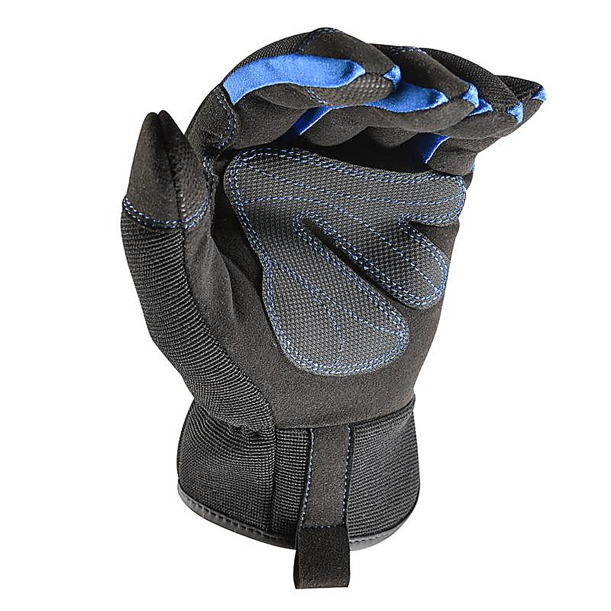 Wells Lamont - 7851GM - Fx3 Mens Indoor/Outdoor Work Gloves Black/Blue M 1 Pair