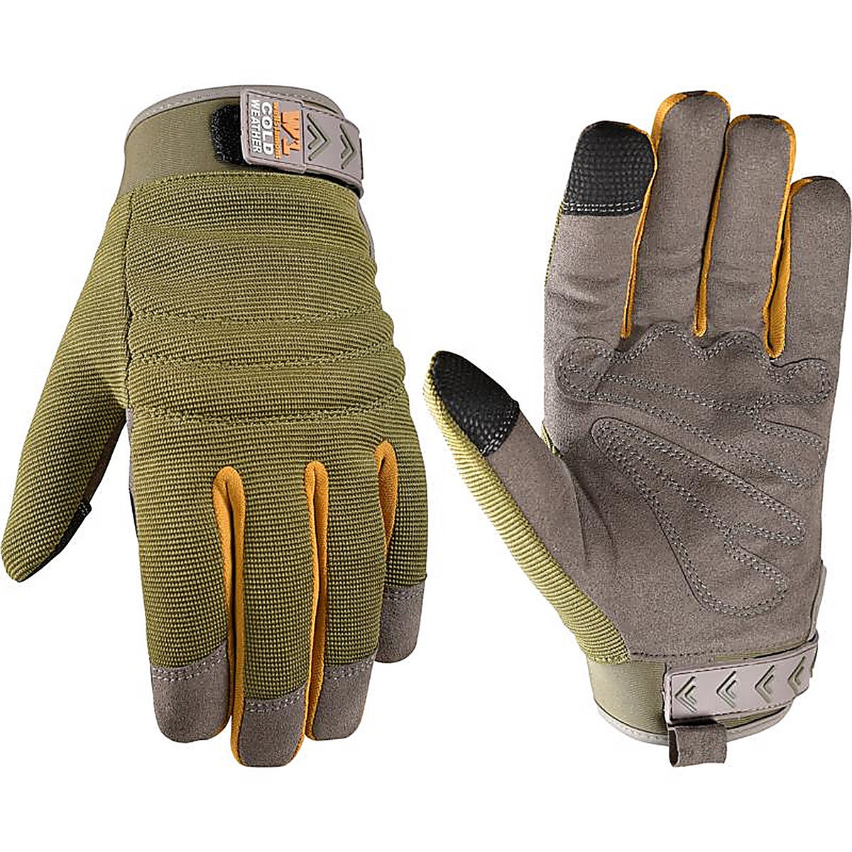 Wells Lamont - 7809SG - Womens Outdoor Winter Work Gloves Olive S 1 Pair