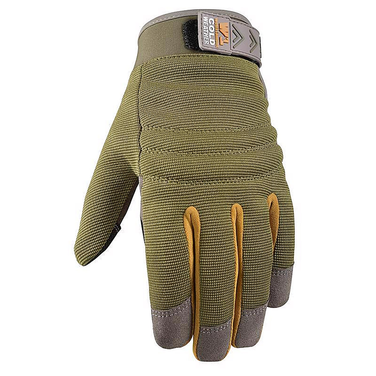 Wells Lamont - 7809MG - Womens Indoor/Outdoor Winter Work Gloves Olive M 1 Pair