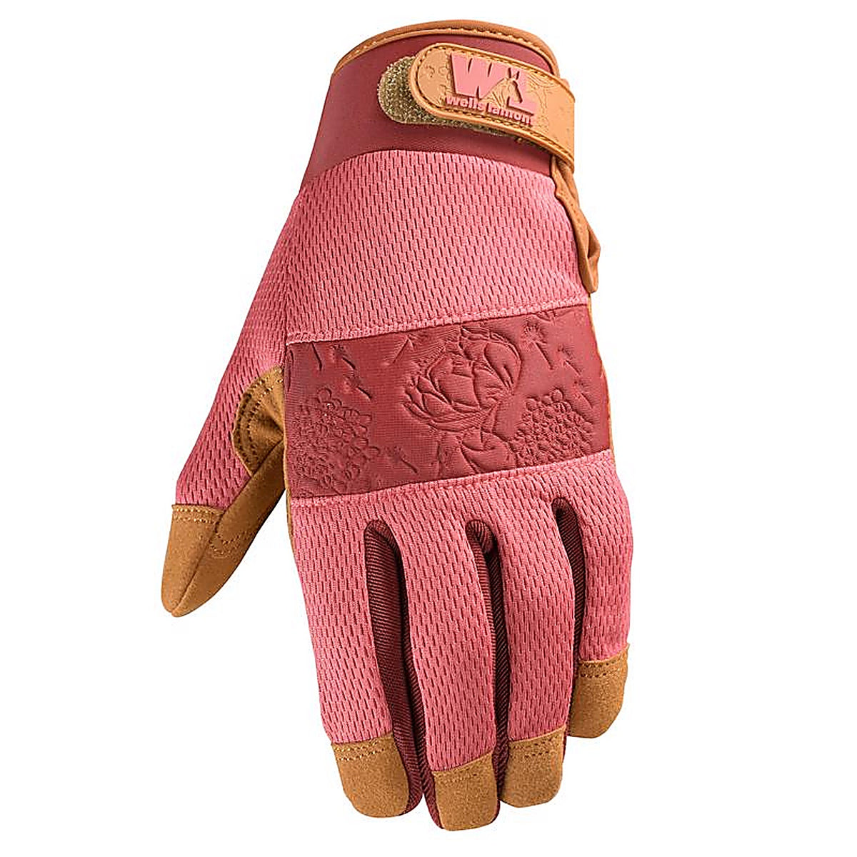 Wells Lamont - 7759L-700 - Womens Outdoor Work Gloves Pink L 1 Pair