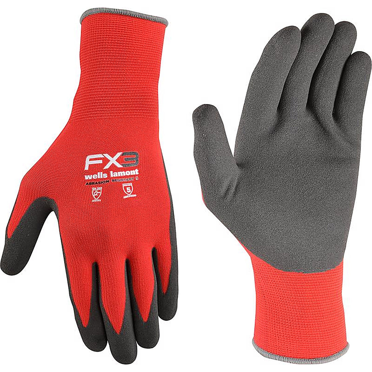Wells Lamont - 448XL-600 - Fx3 Mens Outdoor Work Gloves Black/Tan XL 1 Pack