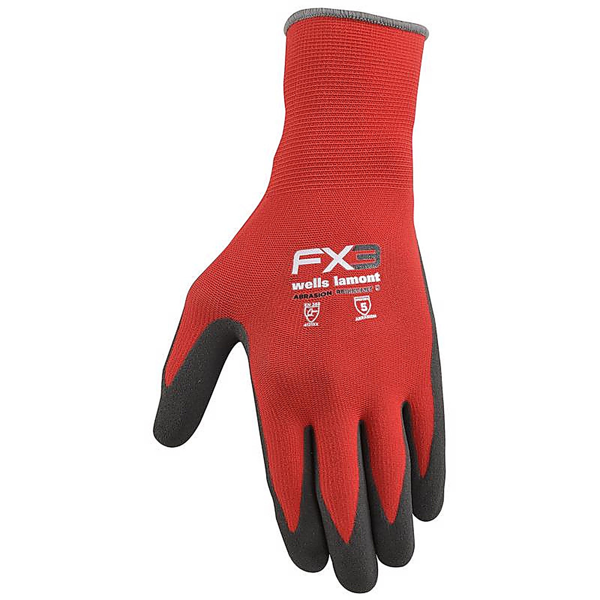 Wells Lamont - 448M-600 - Fx3 Mens Outdoor Work Gloves Black/Tan M 1 Pair