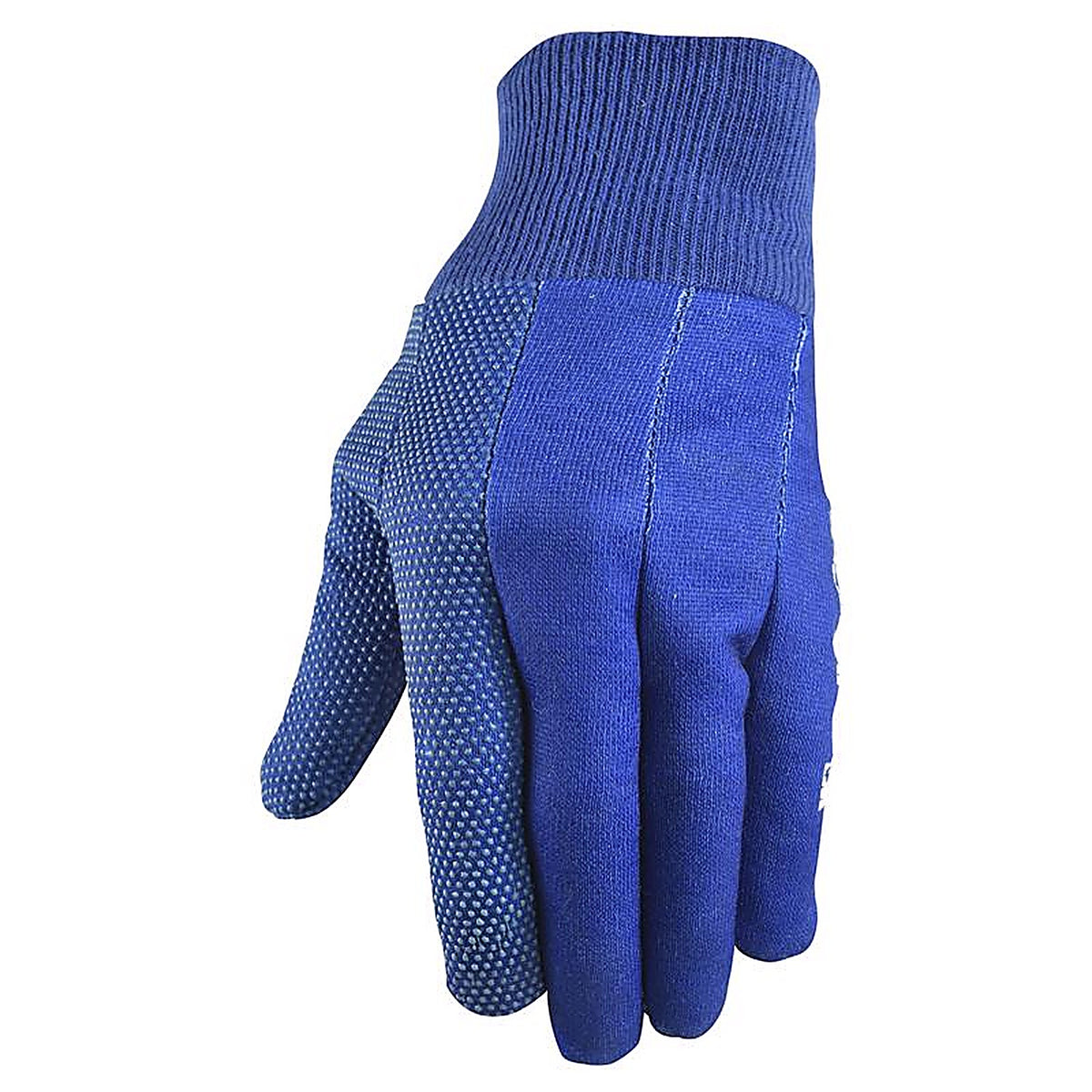 Wells Lamont - 321MN-410 - Womens Indoor/Outdoor Jersey Work Gloves Blue M 2 Pack