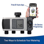 Orbit - 24634 - B-Hyve Programmable 4 Zone Bluetooth Sprinkler Timer