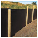 Hanes - 43480 - 2 Ft. H X 100 Ft. L Polypropylene Silt Fencing Black