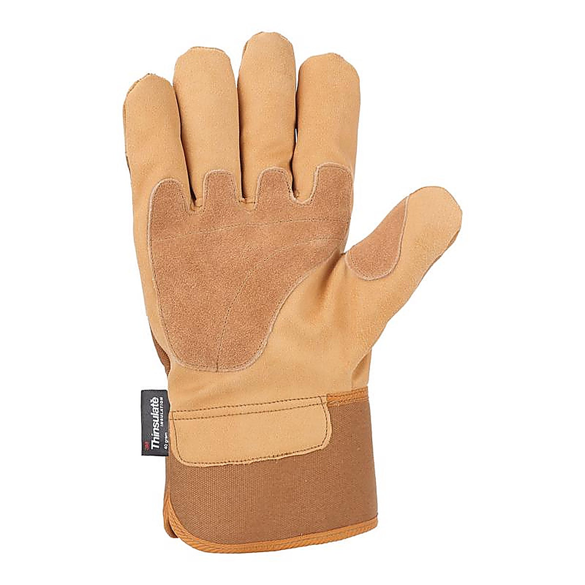 Carhartt - GW0513MBROWN-M - Mens Indoor/Outdoor Work Gloves Brown M 1 Pair