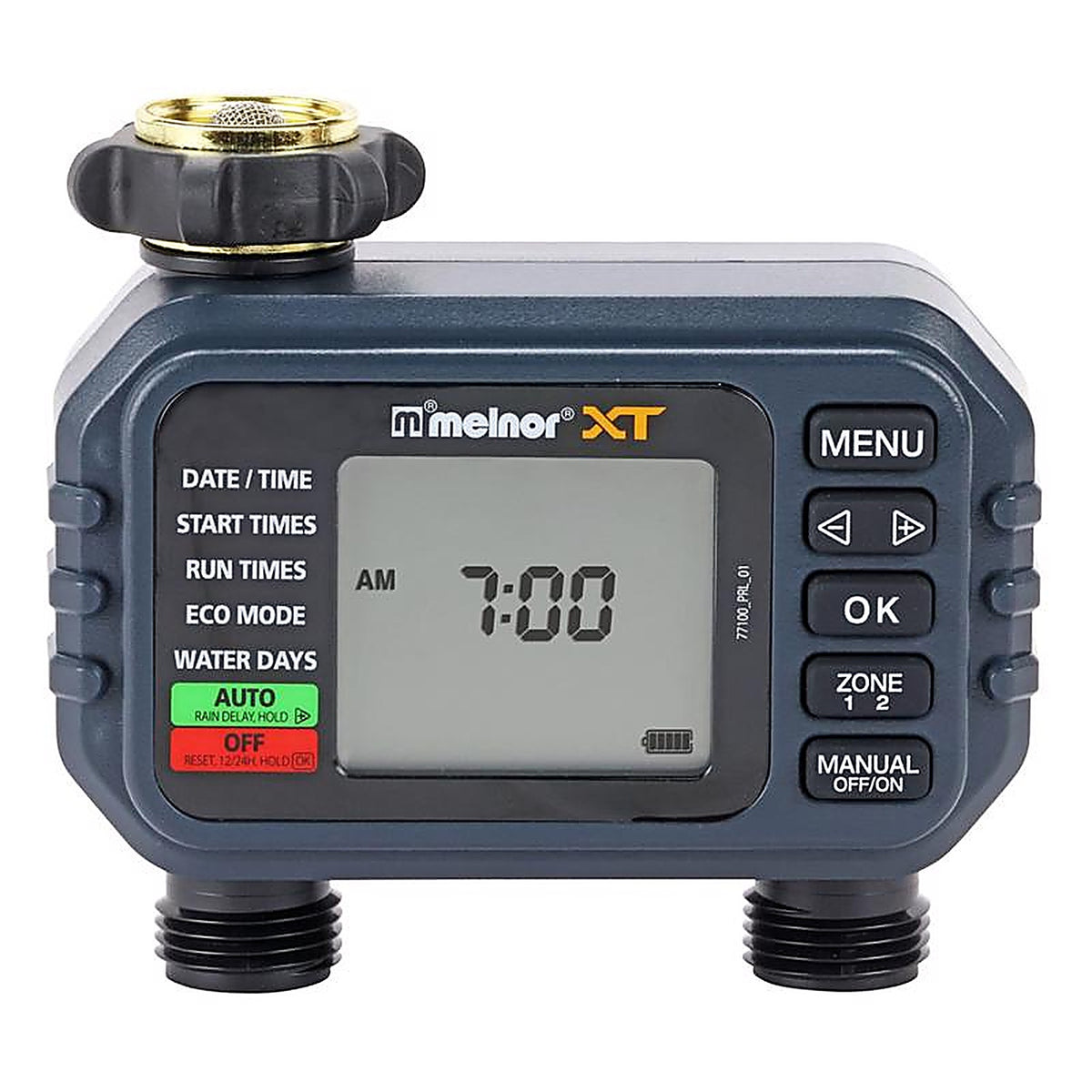 Melnor - 77100 - Programmable 2 Zone Digital Water Timer