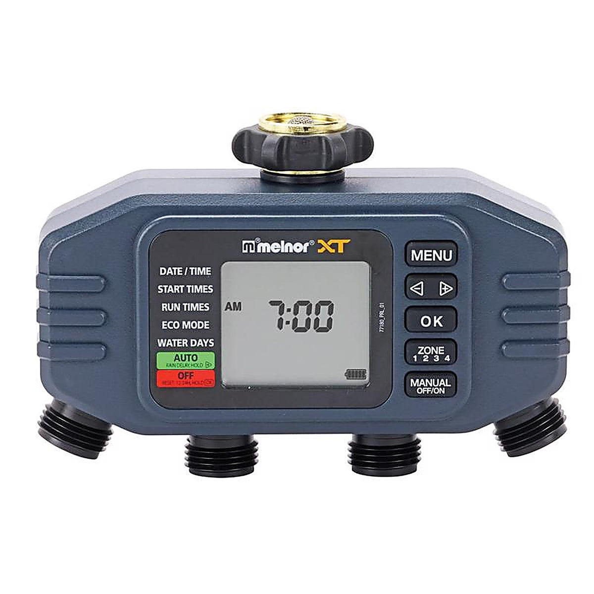 Melnor - 77280 - Programmable 4 Zone Digital Water Timer