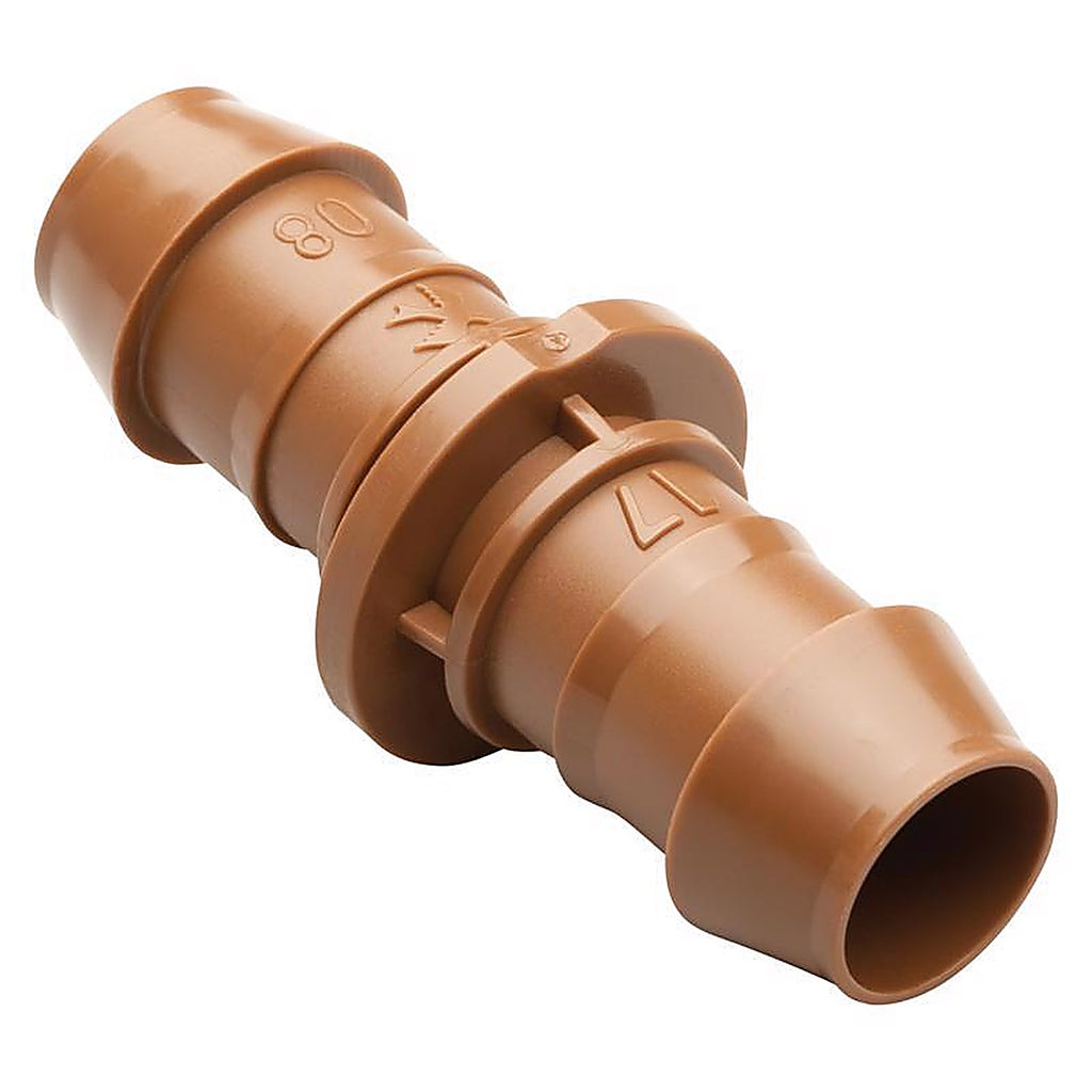 Rain Bird - BC50-20 - 1/2 In. Barbed Drip Irrigation Coupler 1 Pack