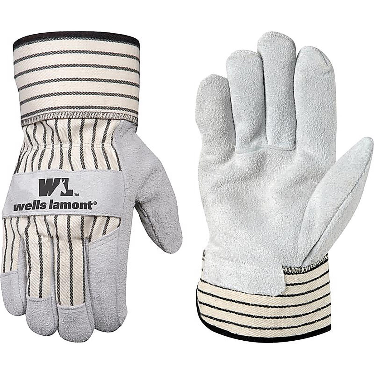 Wells Lamont - 4000M - Mens Indoor/Outdoor Gloves Beige/White M 1 Pack