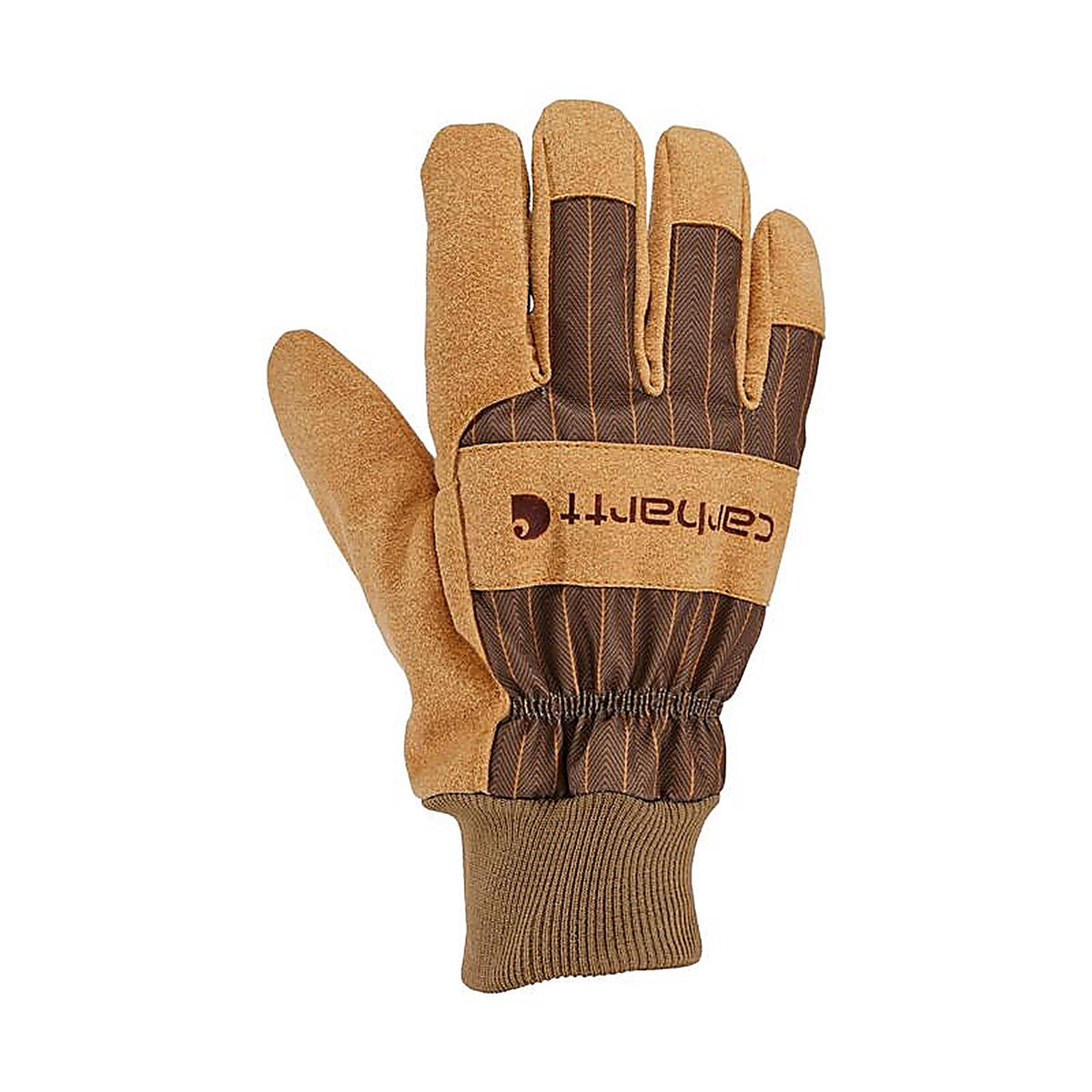 Carhartt - GW0827MBRNSTRXL - XL Cotton Brown Cold Weather Gloves