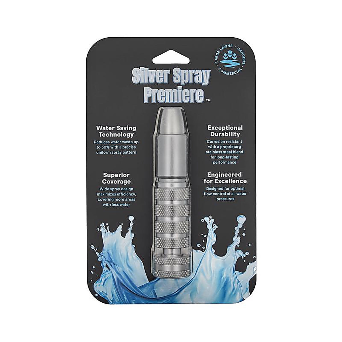 Silver Spray Premiere - SN32525 - Adjustable Stainless Steel Spray Nozzle