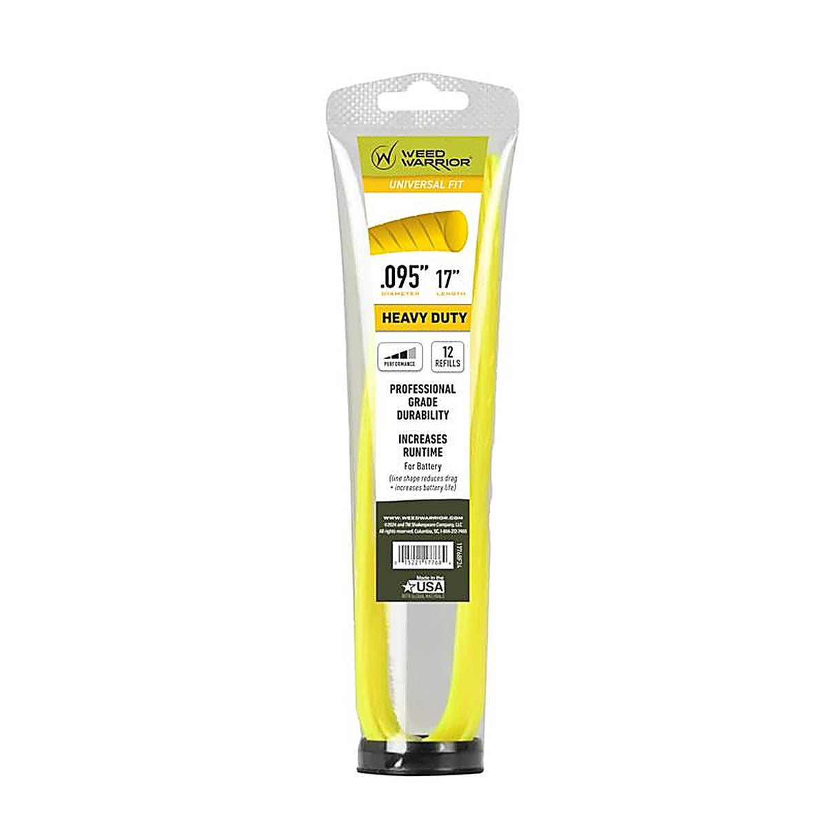 Weed Warrior - 17768 - Professional Grade .095 In. D X 17 In. L Trimmer Line