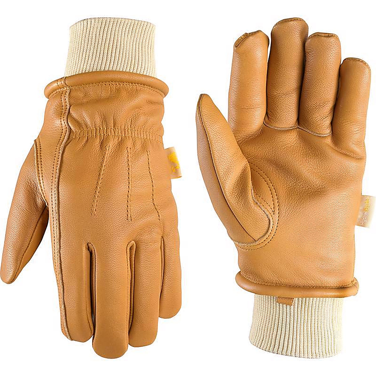 Wells Lamont - 1085M-202 - Womens Indoor/Outdoor Winter Work Gloves Tan M 1 Pair