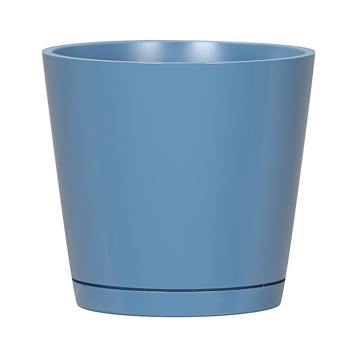 L&G Solutions - PVH9106PBK - 5.7 In. H X 6 In. W X 6 In. D X 6 In. D Resin Planter Blue