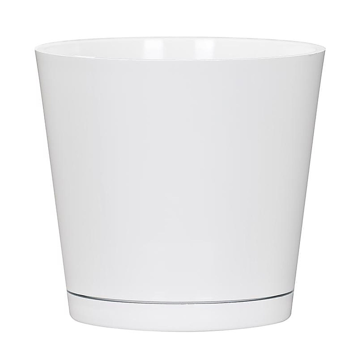 L&G Solutions - PVH9106PWK - 5.7 In. H X 6 In. W X 6 In. D X 6 In. D Resin Planter White
