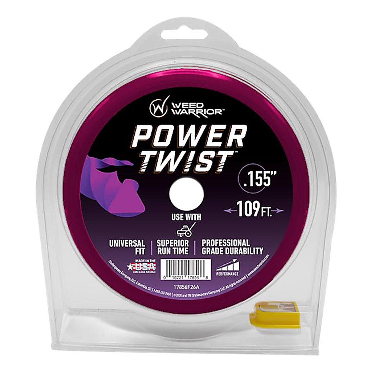Weed Warrior - 17856 - .155 In. D X 109 Ft. L Trimmer Line