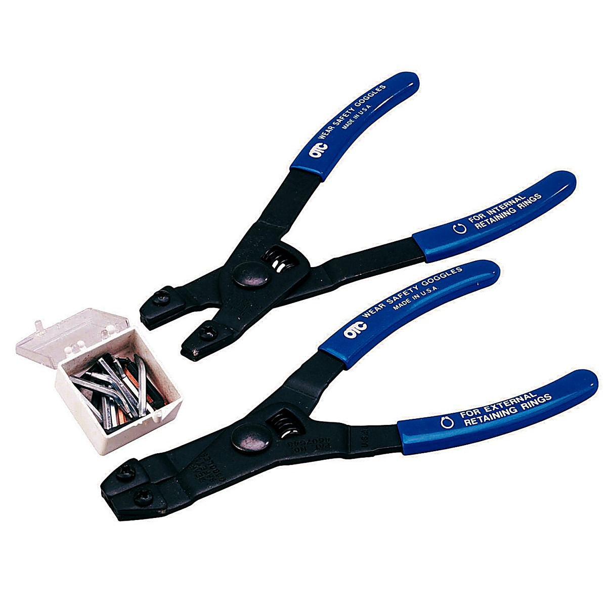 OTC 7053K INTERNAL/EXTERNAL RETAINING RING PLIERS KIT