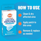 Off! - 05375 - Off Post Bug Bite Relief Patch 20 Each