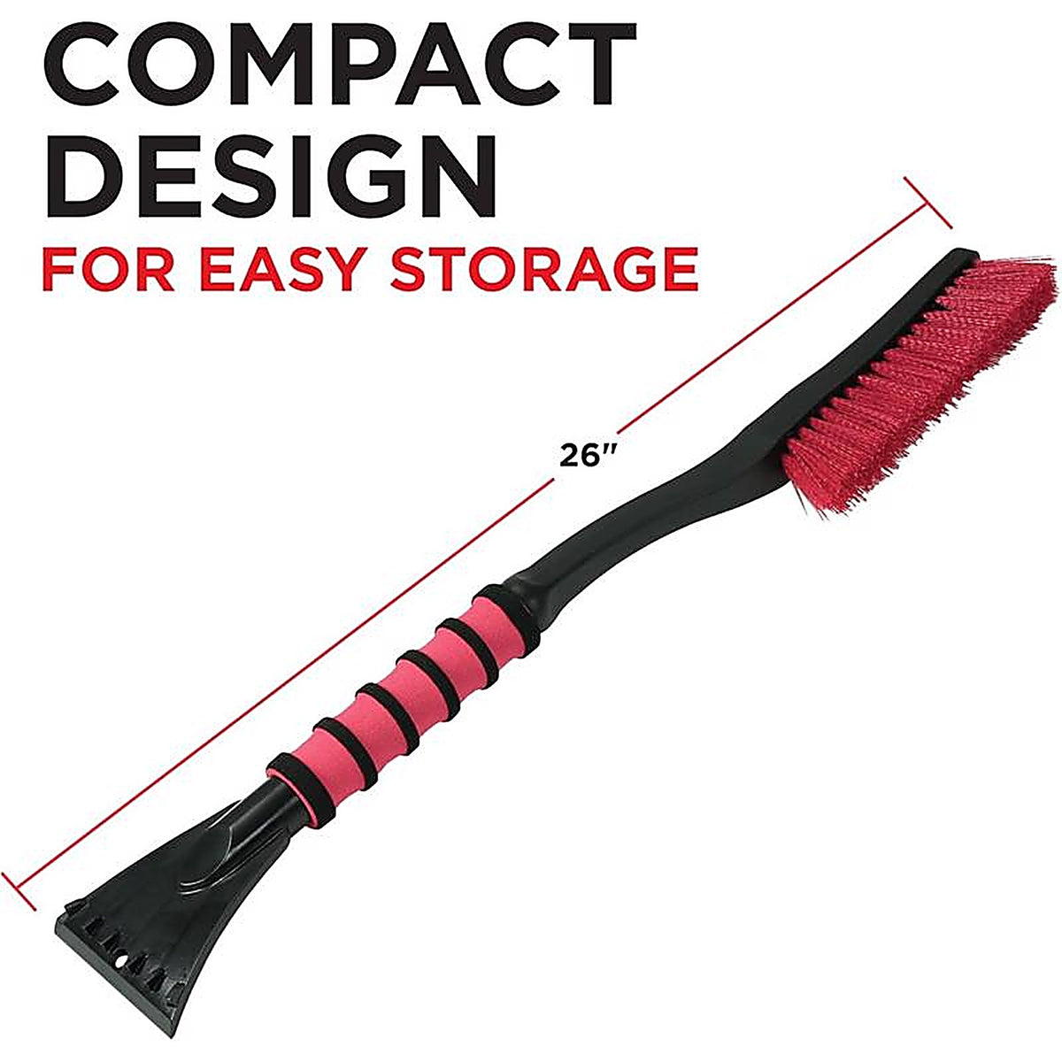 Mallory - S24-530RFB - 26 In. Ice Scraper/Snow Brush