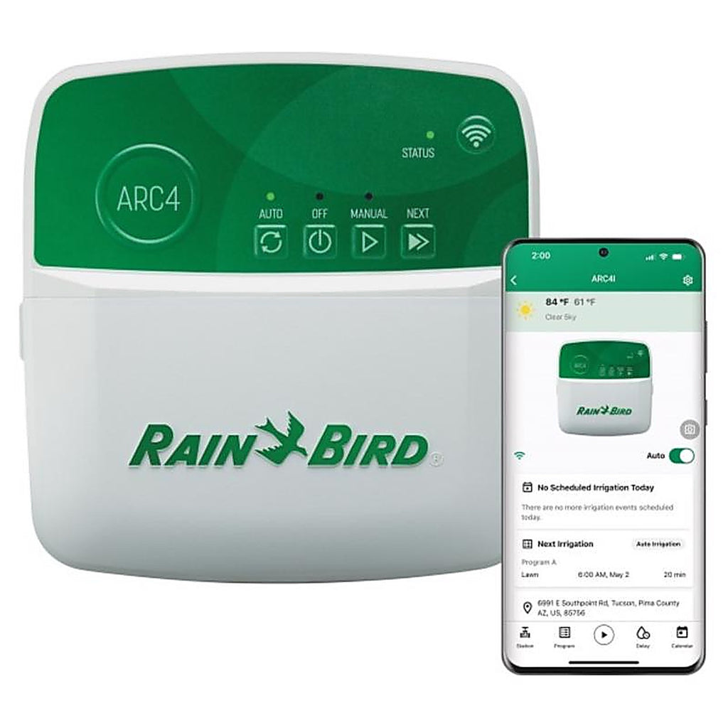 Rain Bird - ARC4I - Programmable 4 Zone Wifi Sprinkler Timer