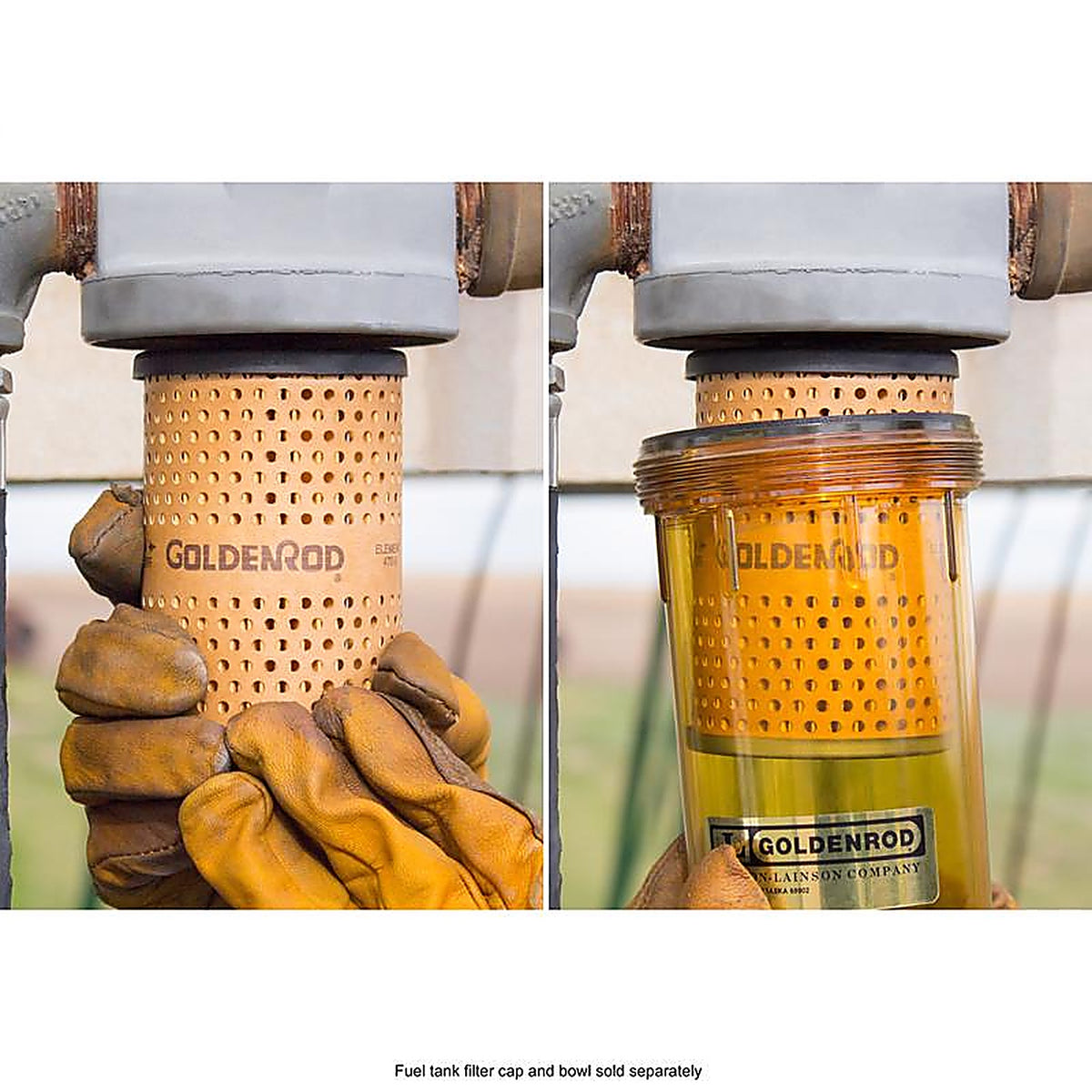 Goldenrod - 470-5 - Plastic Fuel Filter Element 25 GPM 4.94