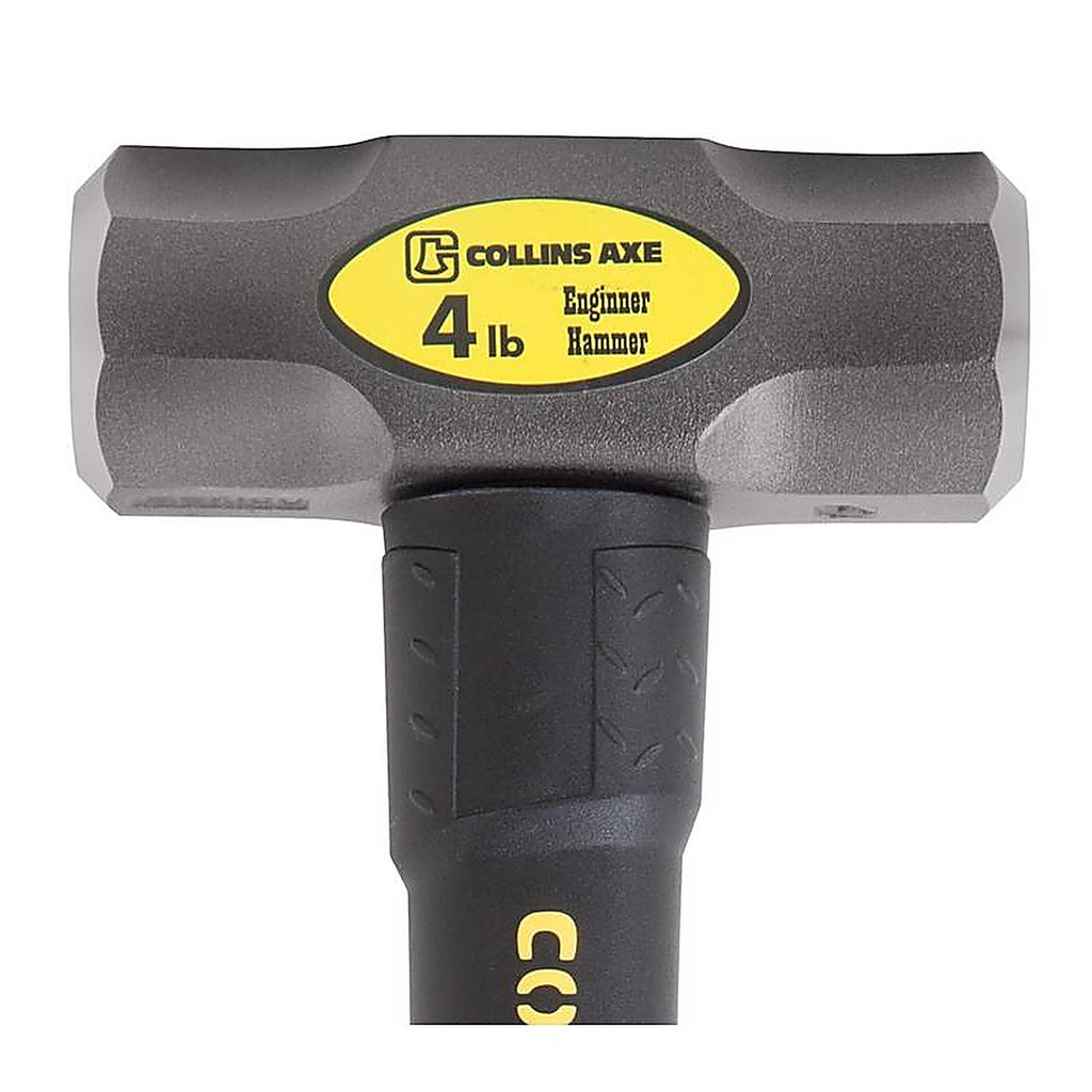 Collins MD-4FD-C 4 lb. Steel Engineer Hammer 15 in. Fiberglass Handle