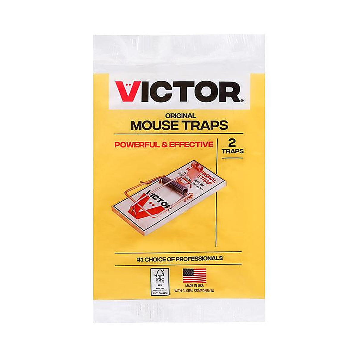 VICTOR M150 Victor Snap Trap For Mice 2 pk