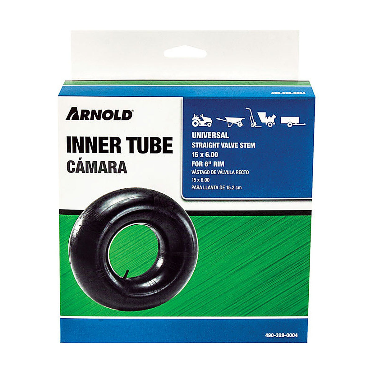 Arnold 490-328-0004 Straight Valve 6 in. W x 15 in. Dia. Replacement Inner Tube