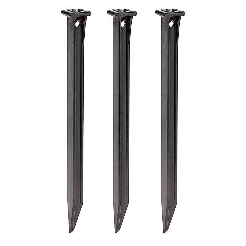 Master Mark 12103 10 in. H Plastic Black Stake Kit