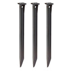 Master Mark 12103 10 in. H Plastic Black Stake Kit